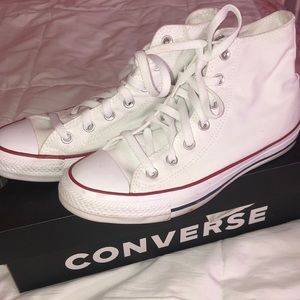 White high top converse